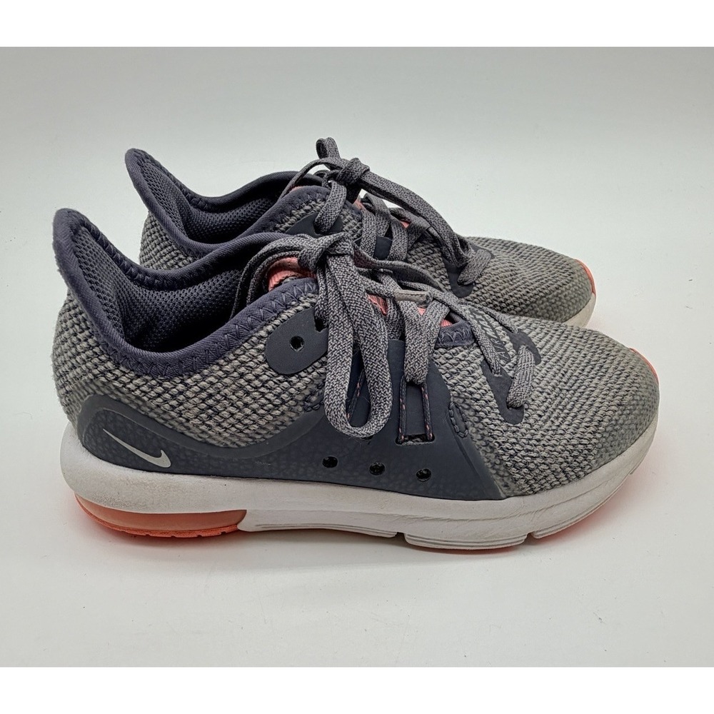 Nike Shoes Boys Size 11C Blue & Grey Air Max Sequent 3 Obsidian/White